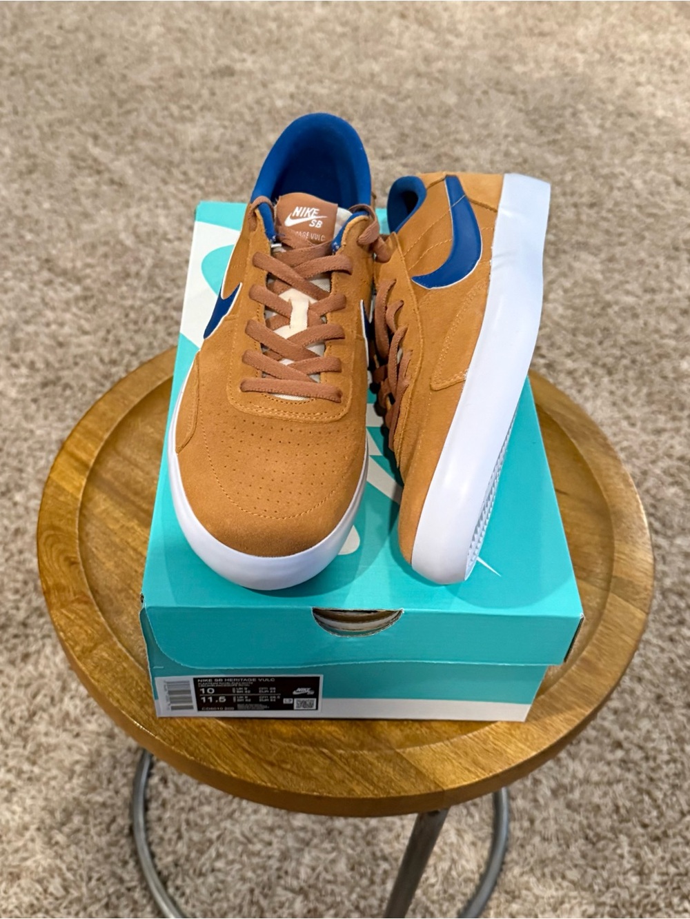 NWB Nike SB Heritage Vulc Shoes